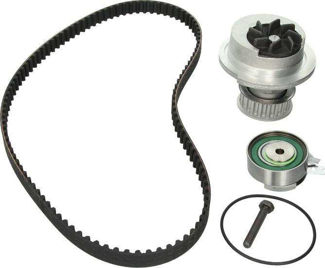 Hepu PK03121 - Водяний насос + комплект зубчатого ременя autozip.com.ua