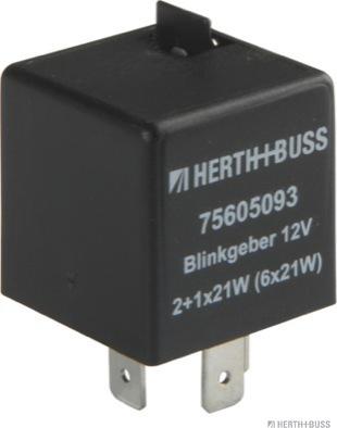 Herth+Buss Elparts 75605093 - Переривник покажчиків повороту autozip.com.ua