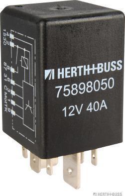 Herth+Buss Elparts 75898050 - Реле, паливний насос autozip.com.ua