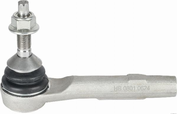 Herth+Buss Jakoparts J4820801 - Наконечник рульової тяги, кульовий шарнір autozip.com.ua