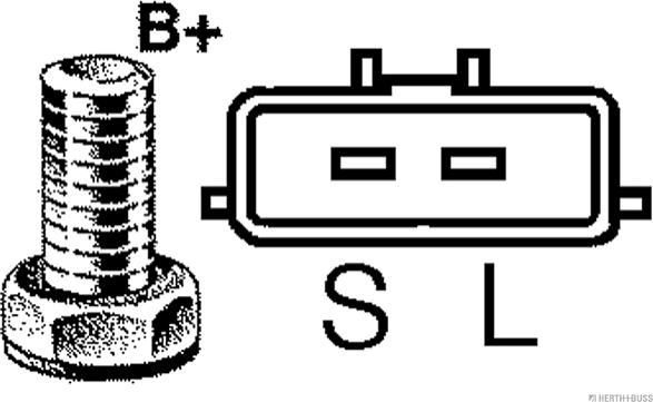 Herth+Buss Jakoparts J5111095 - Генератор autozip.com.ua