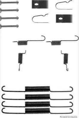Herth+Buss Jakoparts J3563002 - Комплектуючі, барабанний гальмівний механізм autozip.com.ua