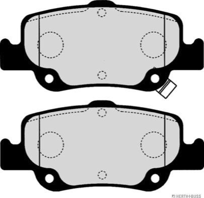 Roulunds Braking FO 862581 - Гальмівні колодки, дискові гальма autozip.com.ua