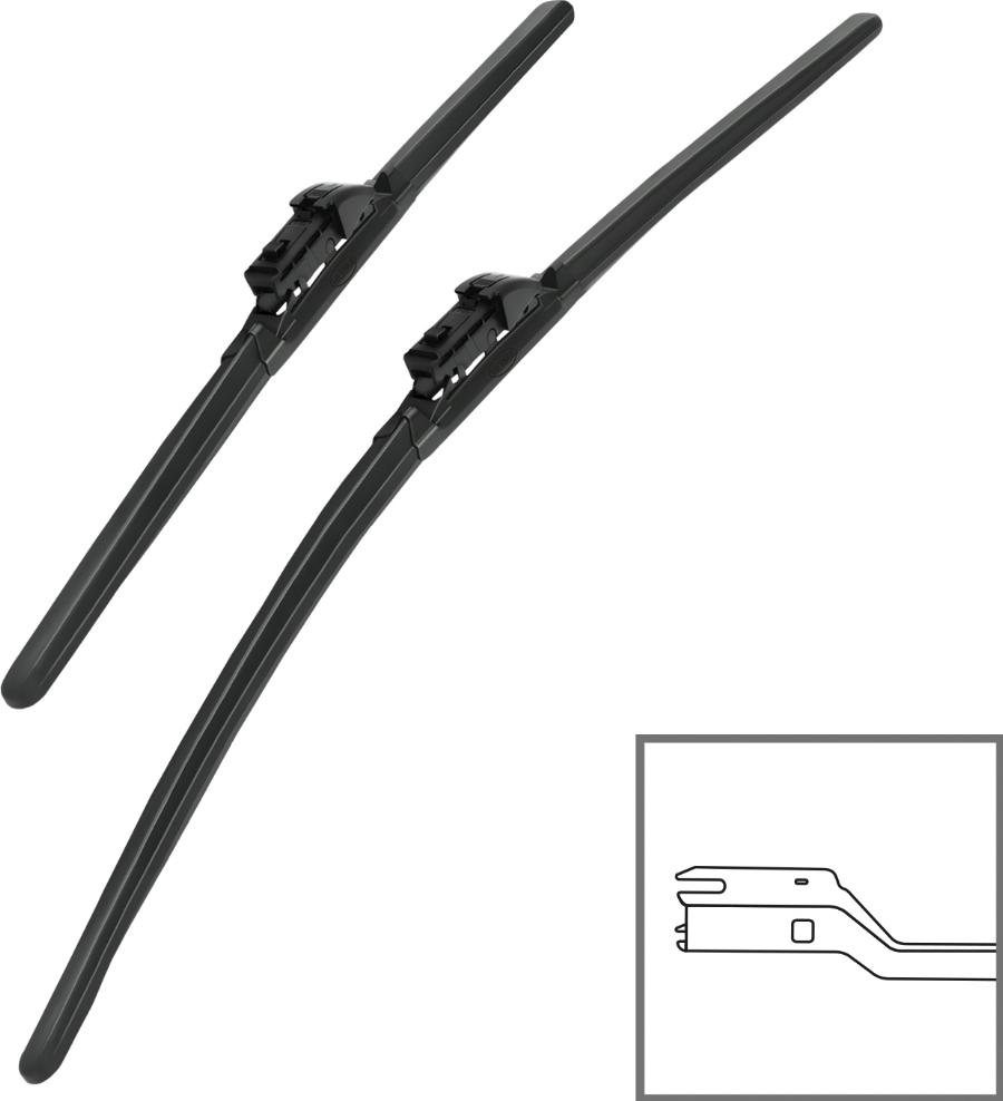 HEYNER 020140 - Щітка склоочисника autozip.com.ua