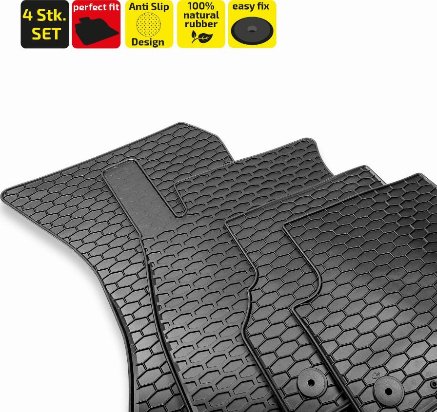 HEYNER 737220 - Комплект килимків autozip.com.ua