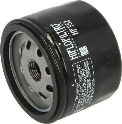 Hiflo Filtro HF552 - Масляний фільтр autozip.com.ua