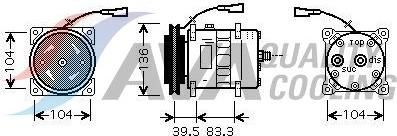 HIGHWAY AUTOMOTIVE 45021001 - Компресор, кондиціонер autozip.com.ua