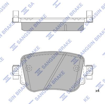 Roulunds Braking 51251082B26 - Гальмівні колодки, дискові гальма autozip.com.ua