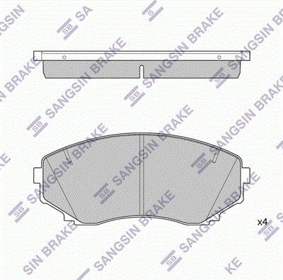 ACDelco AC663781D - Гальмівні колодки, дискові гальма autozip.com.ua