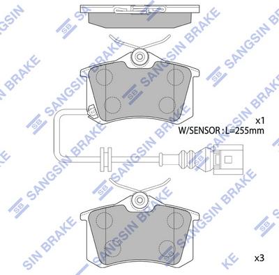 Woking PSA363341 - Гальмівні колодки, дискові гальма autozip.com.ua