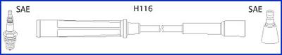 Hitachi 134465 - Комплект проводів запалювання autozip.com.ua