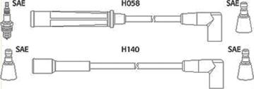 Hitachi 134360 - Комплект проводів запалювання autozip.com.ua