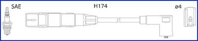 Hitachi 134714 - Комплект проводів запалювання autozip.com.ua