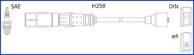 Hitachi 134780 - Комплект проводів запалювання autozip.com.ua