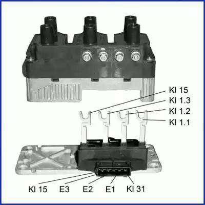 Hitachi 138434 - Котушка запалювання autozip.com.ua