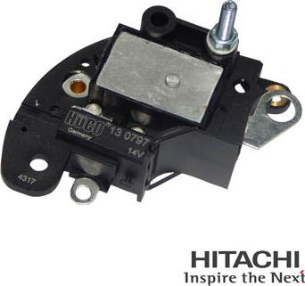 Hitachi 2500797 - Регулятор напруги генератора autozip.com.ua
