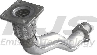 HJS 91 11 4241 - Труба вихлопного газу autozip.com.ua