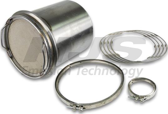 HJS 93 53 5004 - Сажі / частковий фільтр, система вихлопу ОГ autozip.com.ua