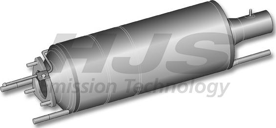 HJS 93 14 5001 - Сажі / частковий фільтр, система вихлопу ОГ autozip.com.ua