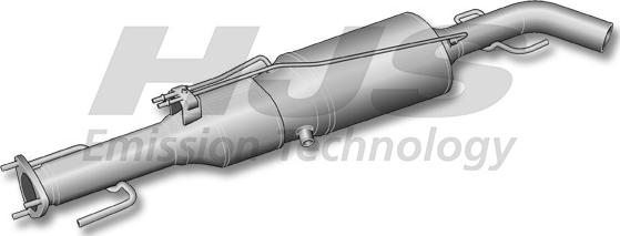 HJS 93 14 5003 - Сажі / частковий фільтр, система вихлопу ОГ autozip.com.ua