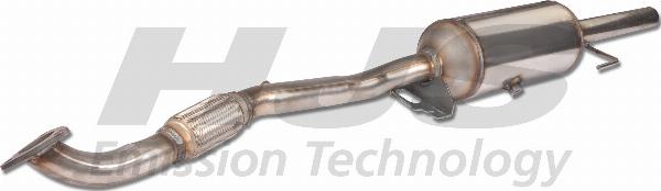 HJS 93 14 5281 - Сажі / частковий фільтр, система вихлопу ОГ autozip.com.ua