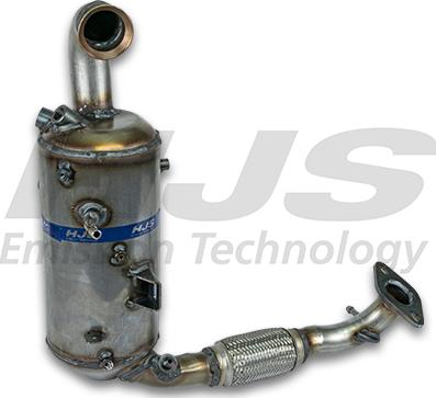 HJS 93 15 5034 - Сажі / частковий фільтр, система вихлопу ОГ autozip.com.ua