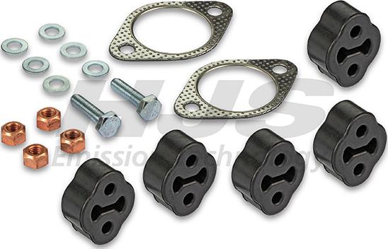 HJS 82 44 7553 - Монтажний комплект, система випуску autozip.com.ua