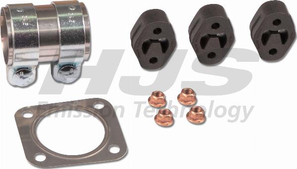 HJS 82 15 6672 - Монтажний комплект, сажовий / частковий фільтр autozip.com.ua