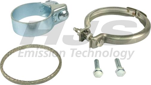 HJS 82 11 9305 - Монтажний комплект, каталізатор autozip.com.ua