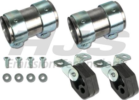HJS 82 11 9286 - Монтажний комплект, глушитель autozip.com.ua
