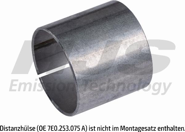 HJS 82 11 9286 - Монтажний комплект, глушитель autozip.com.ua