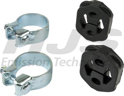 HJS 82 11 9227 - Монтажний комплект, система випуску autozip.com.ua