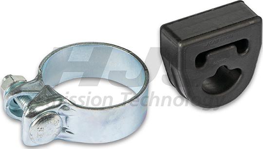 HJS 82 13 2561 - Монтажний комплект, труба вихлопного газу autozip.com.ua
