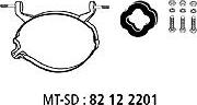 HJS 82 12 2201 - Монтажний комплект, система випуску autozip.com.ua