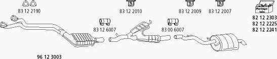 HJS BMW_369 - Система випуску ОГ autozip.com.ua