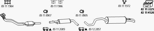 HJS VW_447A - Система випуску ОГ autozip.com.ua