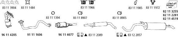 HJS VW_1517 - Система випуску ОГ autozip.com.ua