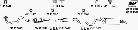 HJS VW_729 - Система випуску ОГ autozip.com.ua