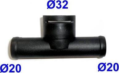 Hoffer 93511 - Фланець охолоджуючої рідини autozip.com.ua