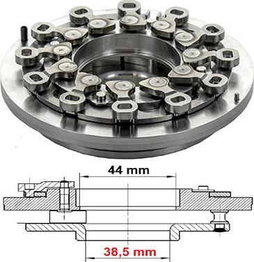 Hoffer 6500598 - Ремкомплект, нагнітач autozip.com.ua