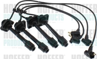 Hoffer 101096 - Комплект проводів запалювання autozip.com.ua