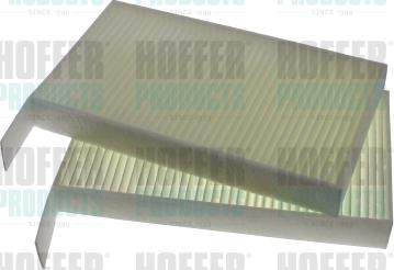 Hoffer 17615 - Фільтр, повітря у внутрішній простір autozip.com.ua