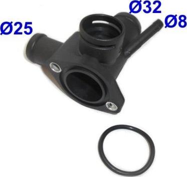 Hoffer 8193118 - Фланець охолоджуючої рідини autozip.com.ua