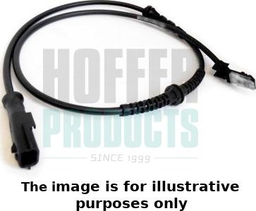 Hoffer 8290503E - Датчик ABS, частота обертання колеса autozip.com.ua