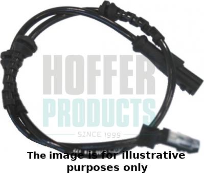 Hoffer 8290046E - Датчик ABS, частота обертання колеса autozip.com.ua