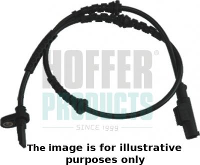 Hoffer 8290018E - Датчик ABS, частота обертання колеса autozip.com.ua