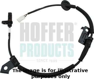 Hoffer 8290823E - Датчик ABS, частота обертання колеса autozip.com.ua
