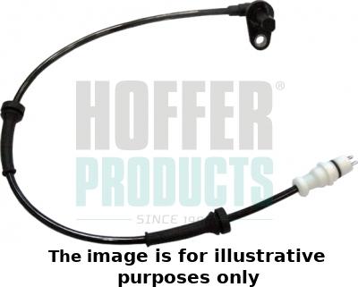 Hoffer 8290245E - Датчик ABS, частота обертання колеса autozip.com.ua