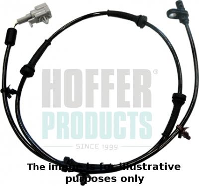 Hoffer 8290243E - Датчик ABS, частота обертання колеса autozip.com.ua