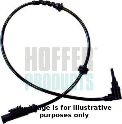 Hoffer 8290266E - Датчик ABS, частота обертання колеса autozip.com.ua
